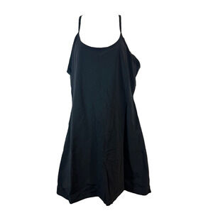 Outdoor Voices Black Midi Dress